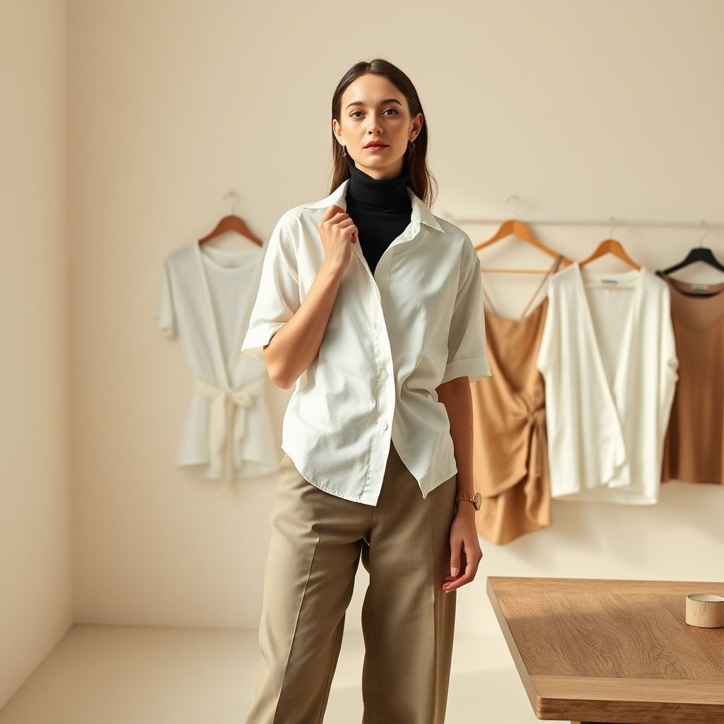 Gardrobu Şıklığa Taşıyan 10 Önemli Üst Parça: Zamanı Aşan Bir Kapsül Gardrop Rehberi Haber Görseli